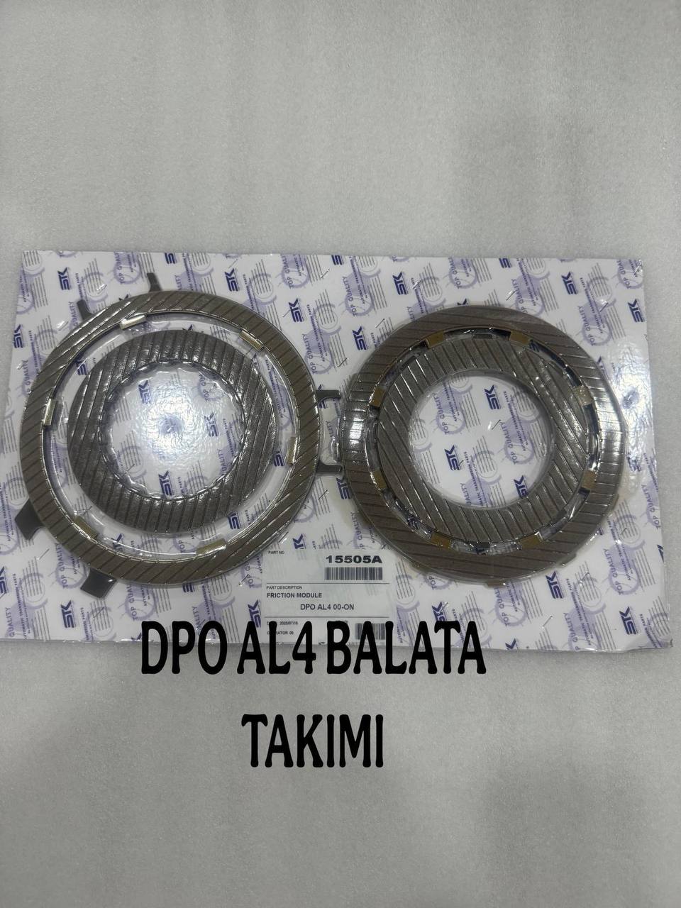 DPO AL4 Balata Takımı
