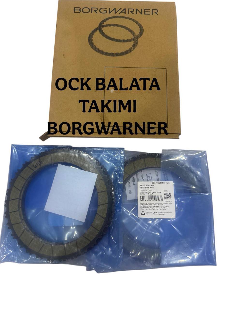 BorgWarner OCK Balata Takımı